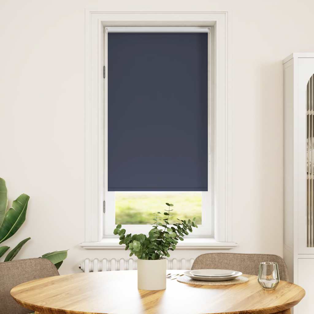 Vidaxl Roller Blind Blackout 40 x 100 cm Marine Blau