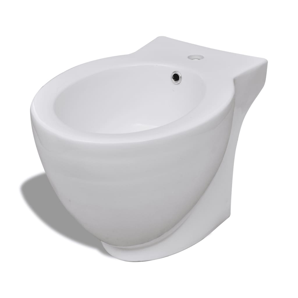 Vidaxl stehend Bidet um Keramik Weiß