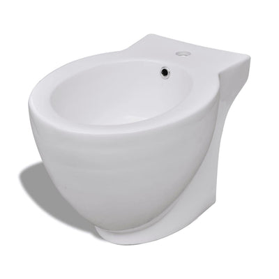 Vidaxl stehend Bidet um Keramik Weiß