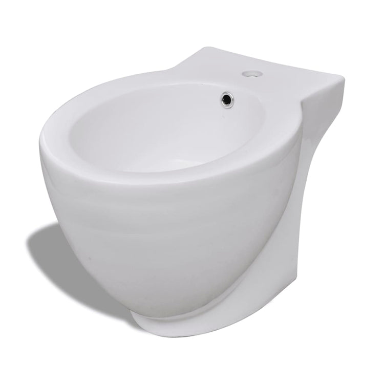 Vidaxl stehend Bidet um Keramik Weiß