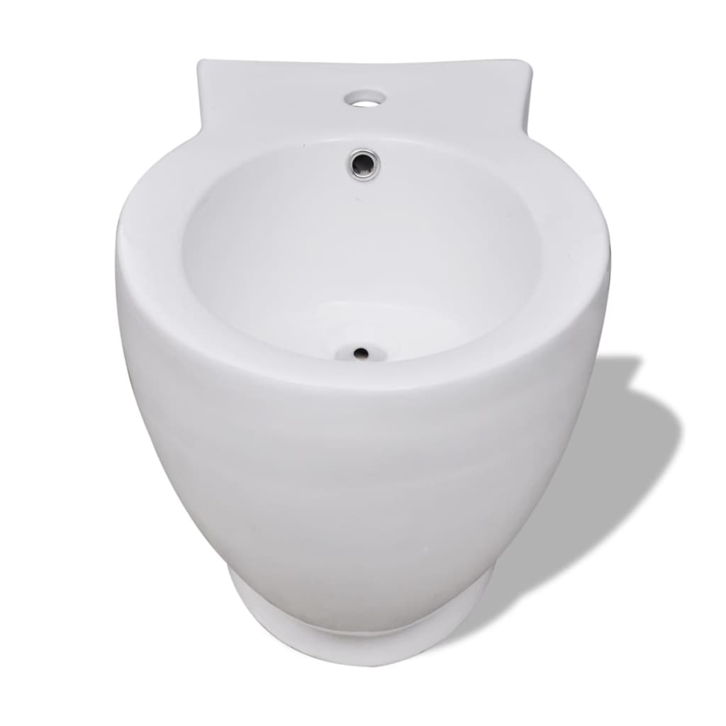 Vidaxl stehend Bidet um Keramik Weiß