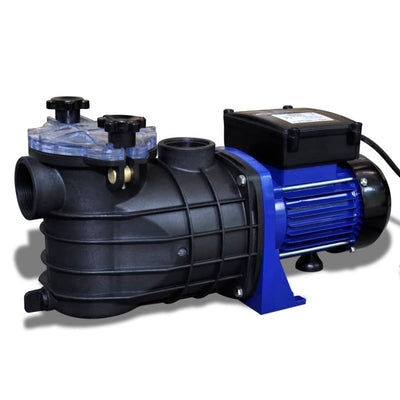 Vidaxl Electric Swimming Poolpumpe 500W Blau