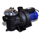 Vidaxl Electric Swimming Poolpumpe 1200W Blau