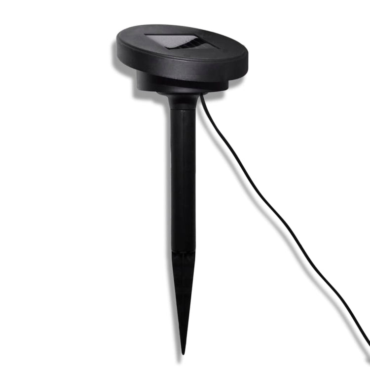 Vidaxl Solarbollampen 3 St. LED mit Bodenanker und Solarpanel
