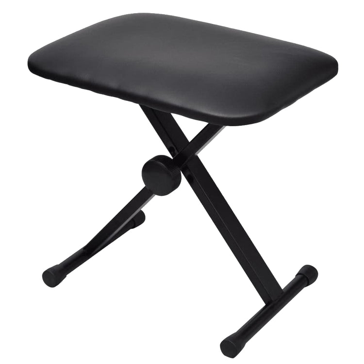 VIDAXL -Tastaturklavierhocker einstellbar und faltbar