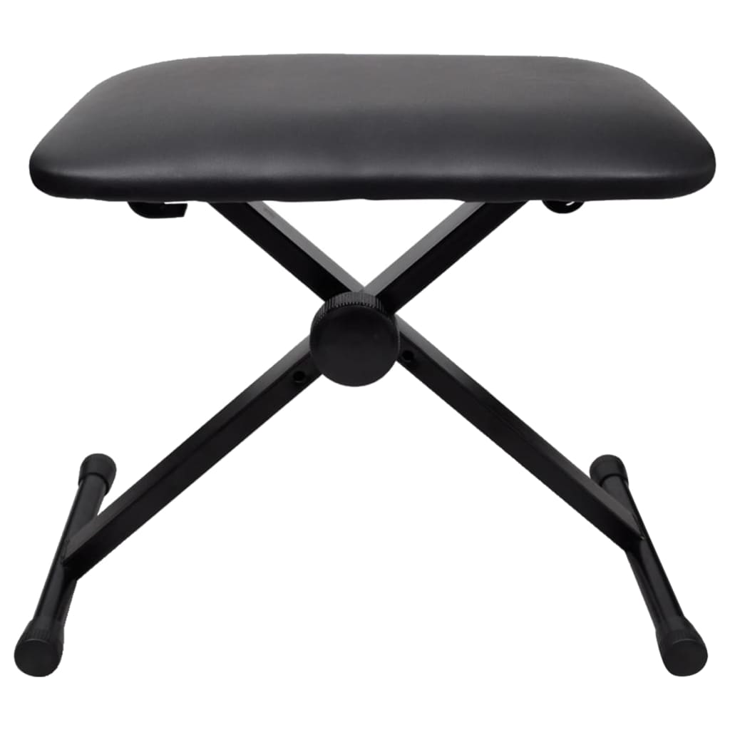 VIDAXL -Tastaturklavierhocker einstellbar und faltbar