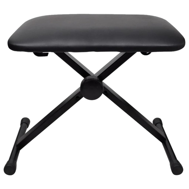 VIDAXL -Tastaturklavierhocker einstellbar und faltbar
