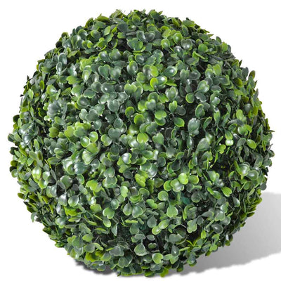 VIDAXL Künstliche Pflanzen Buxus -Glühbirne 2 PCs 35 cm