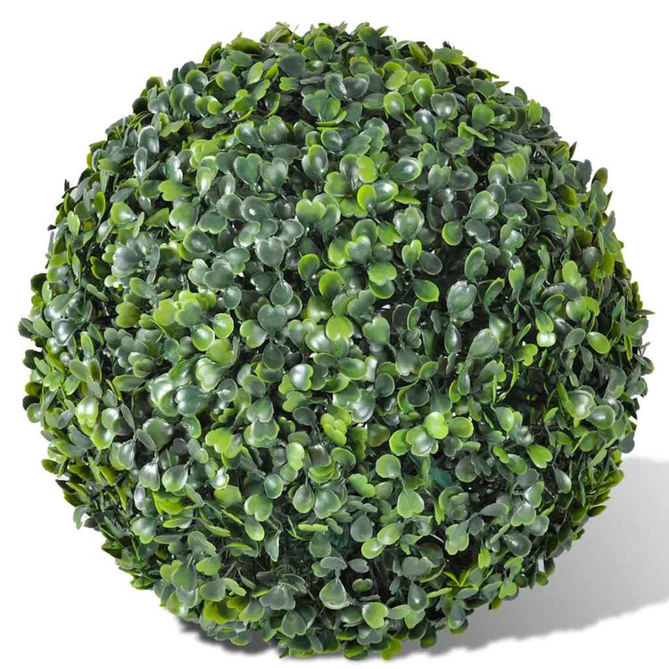 VIDAXL Künstliche Pflanzen Buxus -Glühbirne 2 PCs 35 cm