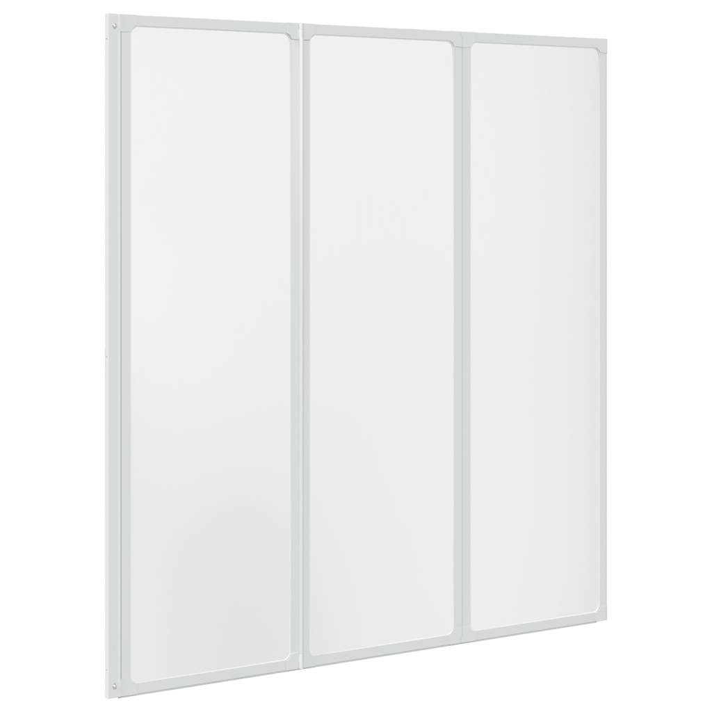 VIDAXL -BAD -Bildschirm 3 Paneele falten 141 x 132 cm