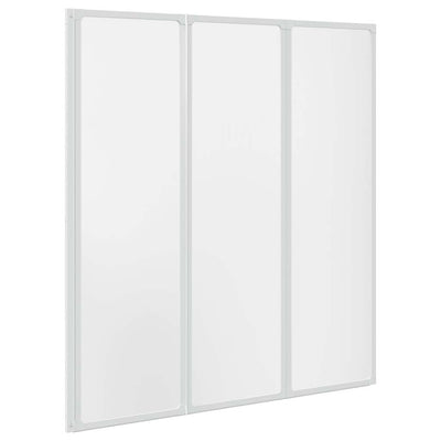 VIDAXL -BAD -Bildschirm 3 Paneele falten 141 x 132 cm