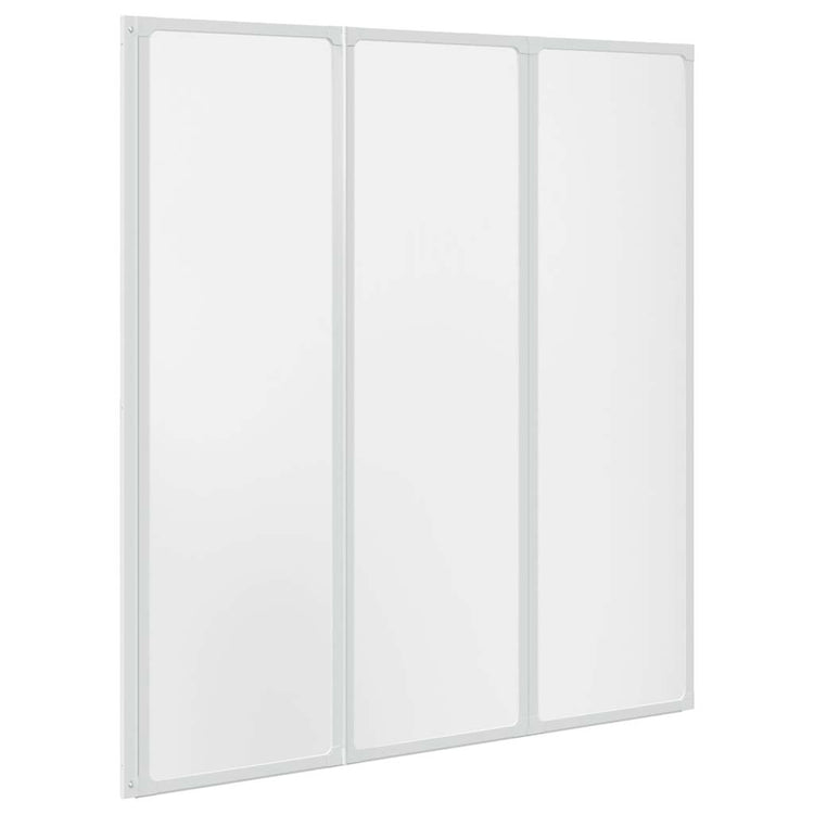 VIDAXL -BAD -Bildschirm 3 Paneele falten 141 x 132 cm