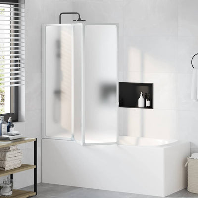 VIDAXL -BAD -Bildschirm 3 Paneele falten 141 x 132 cm
