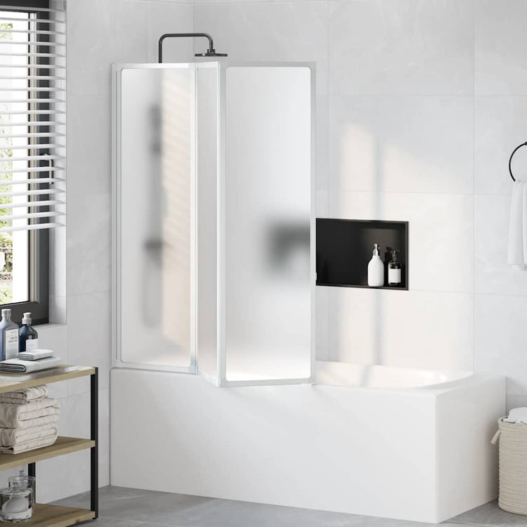 VIDAXL -BAD -Bildschirm 3 Paneele falten 141 x 132 cm