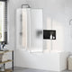 VIDAXL -BAD -Bildschirm 3 Paneele falten 141 x 132 cm