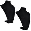 VIDAXL -Schmuckhalter für Kette 23x11.5x30 cm schwarz 2 STS