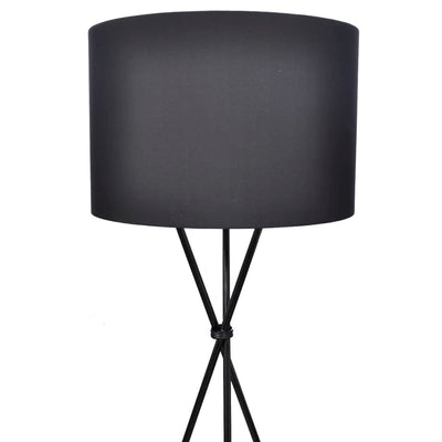 Vidaxl -Lampenschatten für Stehlampe mit hohem Standard Schwarz