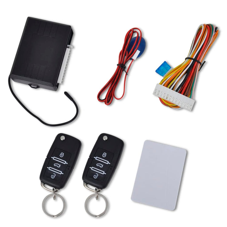 Vidaxl Central Door Lock Set 2 Tasten für VW Skoda Audi