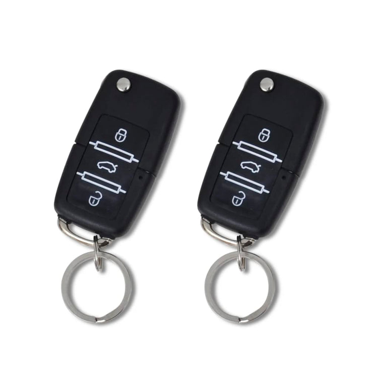 Vidaxl Central Door Lock Set 2 Tasten für VW Skoda Audi