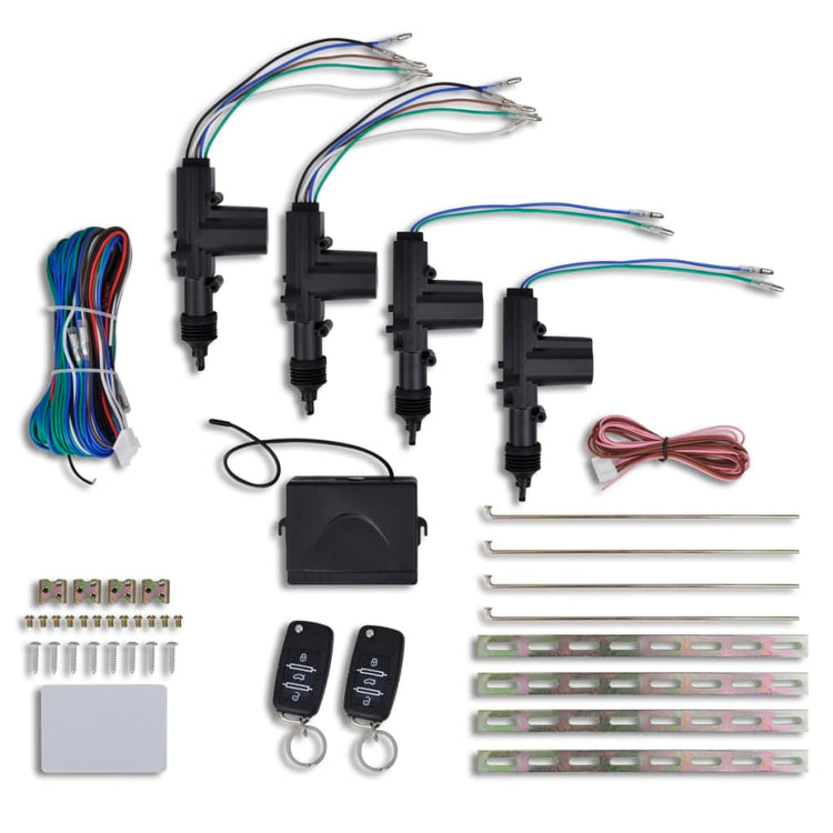 VIDAXL TOR LOCK SET 2 Tasten für VW Audi Skoda 4 Motor