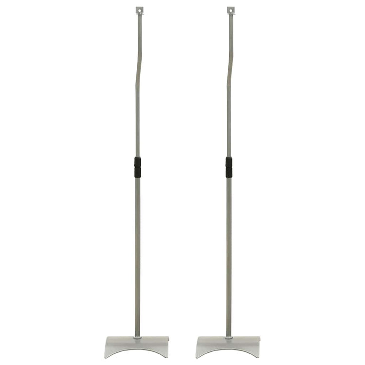 VIDAXL -Lautsprecherstandards 2 St. Universal Silberfarbe
