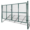 VIDAXL GARDE GATE Modernes Zaun 289 x 175 cm 306 x 225 cm (dunkelgrün)