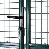VIDAXL GARDE GATE Modernes Zaun 289 x 175 cm 306 x 225 cm (dunkelgrün) - afbeelding 3