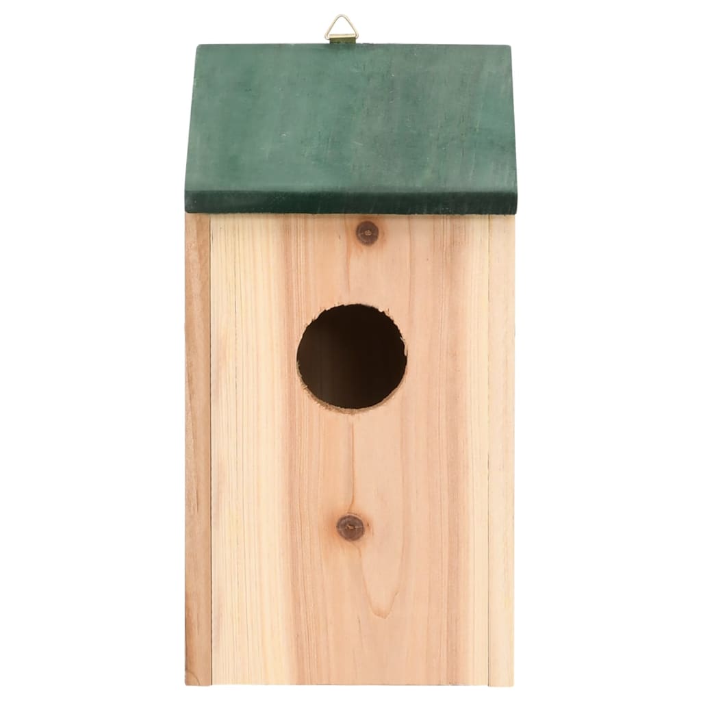 Vidaxl Vogelhäuser 4 Stcs 12x12x22 cm Holz