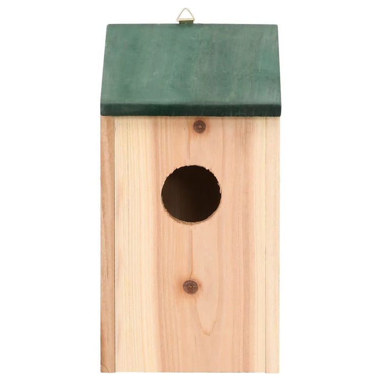Vidaxl Vogelhäuser 4 Stcs 12x12x22 cm Holz
