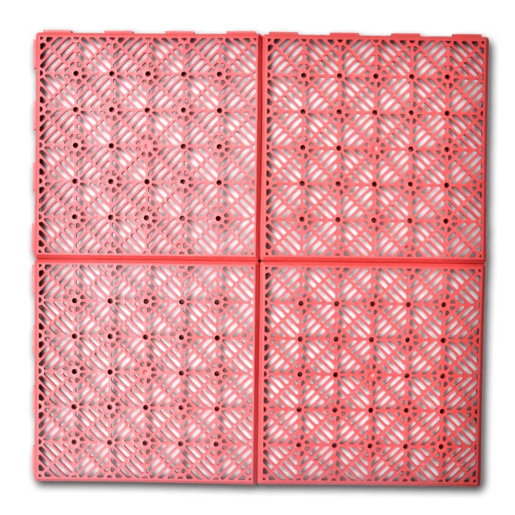 Vidaxl Terrassenfliesen Vlonder 24 Stcs 29 x 29 cm Kunststoff
