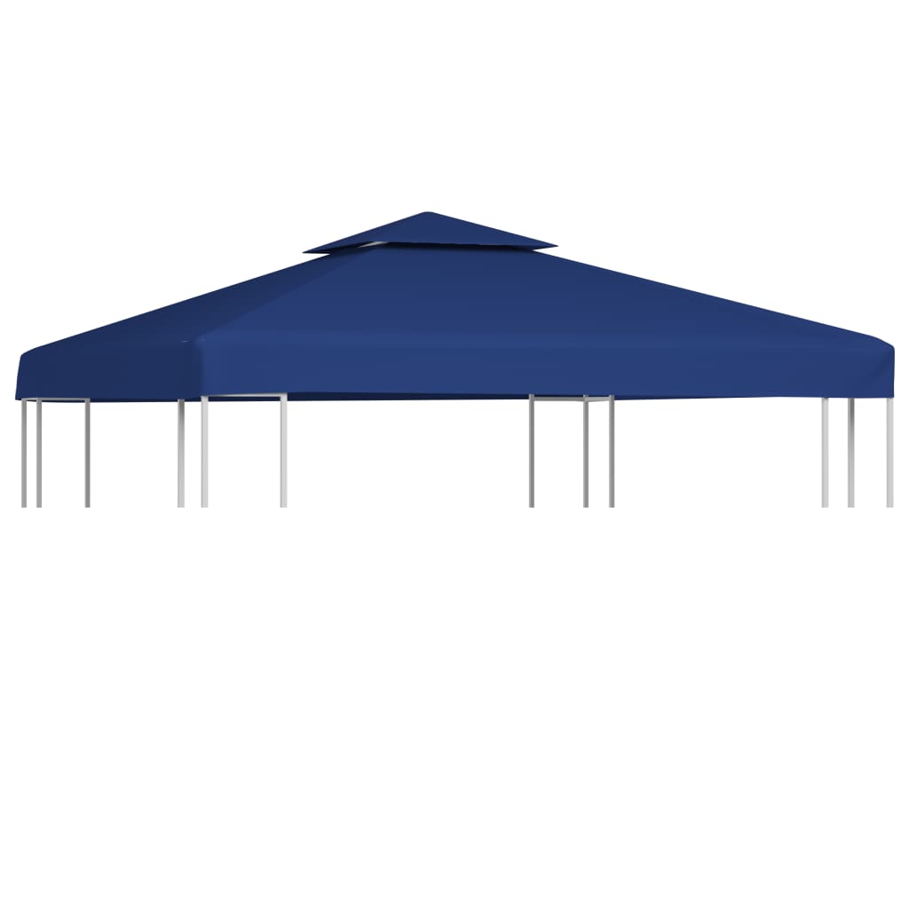 Vidaxl Ersatz Zelt Stoffbor 310 g m² 3x3 m dunkelblau