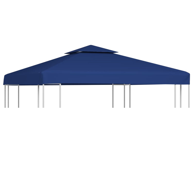 Vidaxl Ersatz Zelt Stoffbor 310 g m² 3x3 m dunkelblau