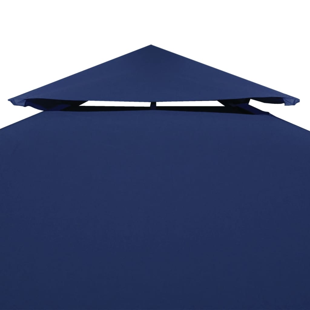 Vidaxl Ersatz Zelt Stoffbor 310 g m² 3x3 m dunkelblau
