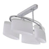 VIDAXL -Deckenlampe mit Ellipseglaskappen (4 x E14)