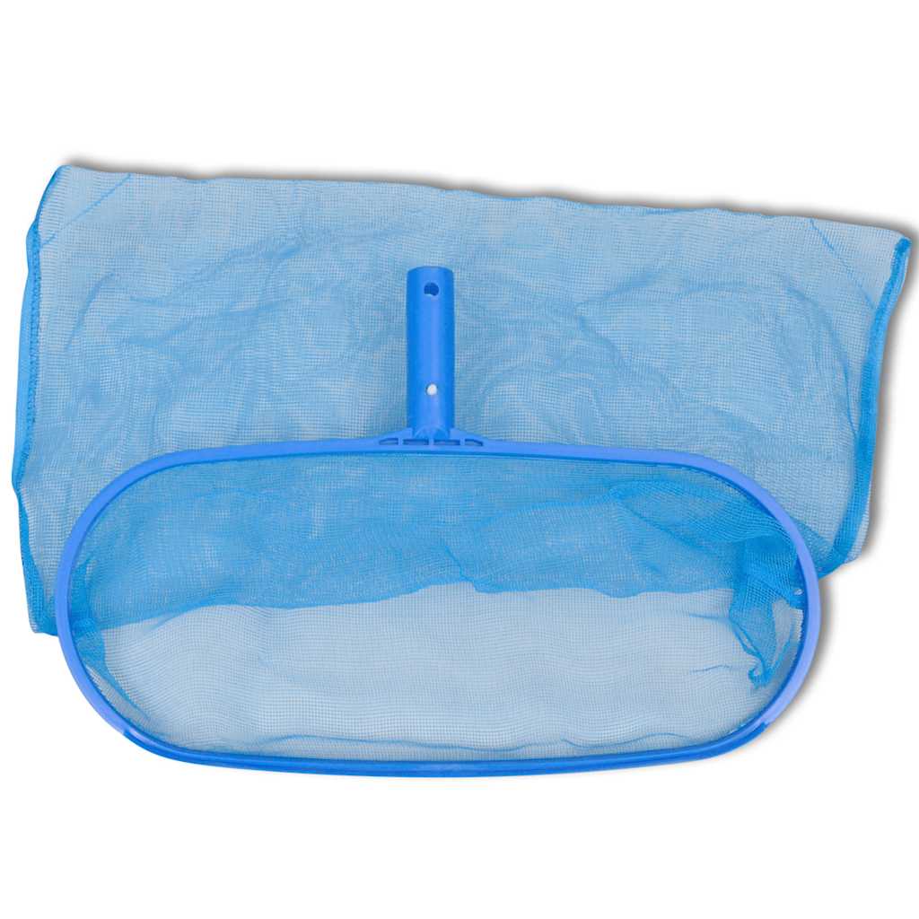 VIDAXL -Schwimmbad 2 Netze, 1 Schrubber, 1 Pinsel + Teleskoppol