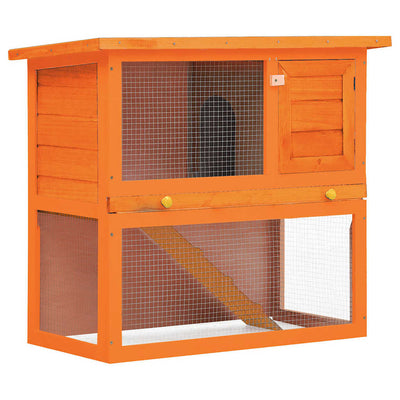 Vidaxl Kaninchenhütte für draußen mit 1 Türholz