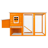 Vidaxl Chicken Loft mit Nacht Loft Wood - afbeelding 2