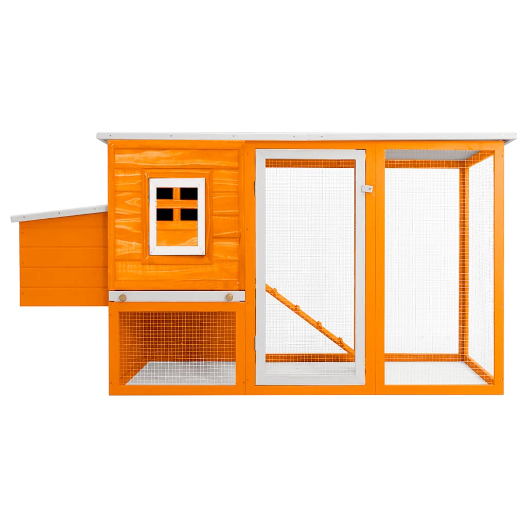 Vidaxl Chicken Loft mit Nacht Loft Wood