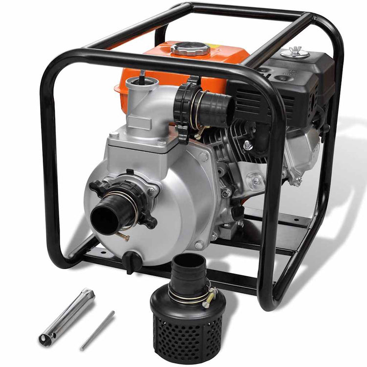 Vidaxl Wasserpumpe Benzin 50 mm 4800 w