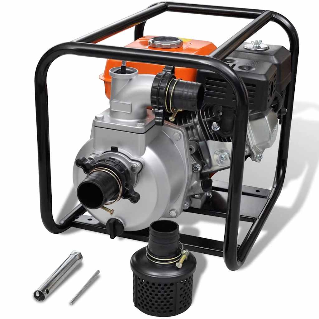Vidaxl Wasserpumpe Benzin 80 mm 4800 w