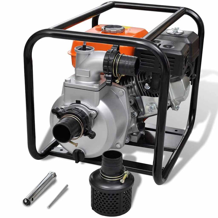 Vidaxl Wasserpumpe Benzin 80 mm 4800 w