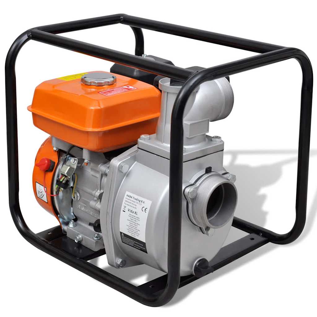 Vidaxl Wasserpumpe Benzin 80 mm 4800 w