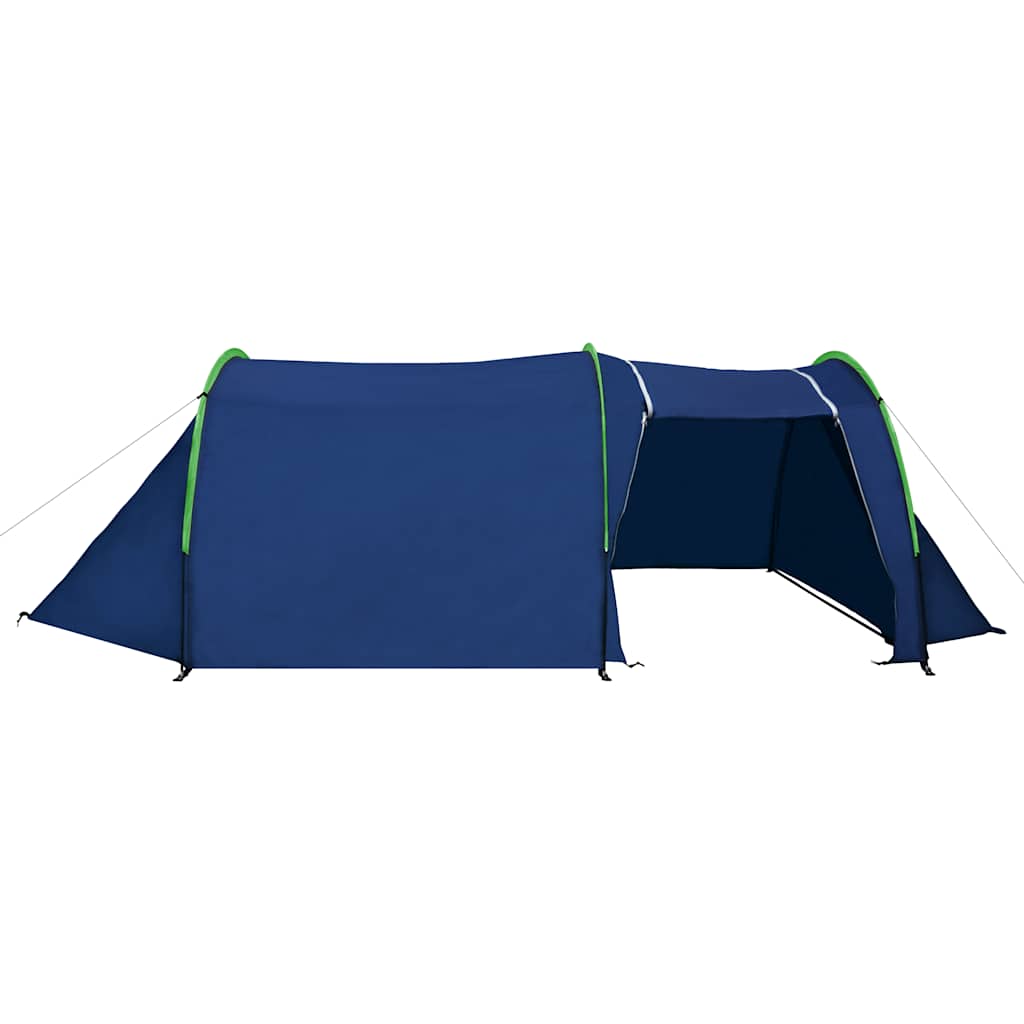 VidaXL Zelt 4-Personen Marineblau und Grün