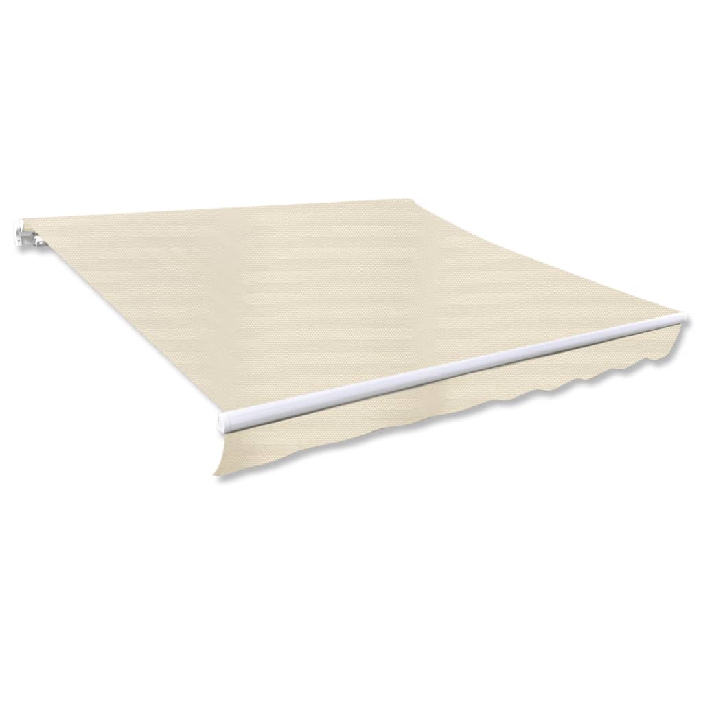VIDAXL -Ersatztuch für Baldachin 3x2,5 M Staubcreme -Colored