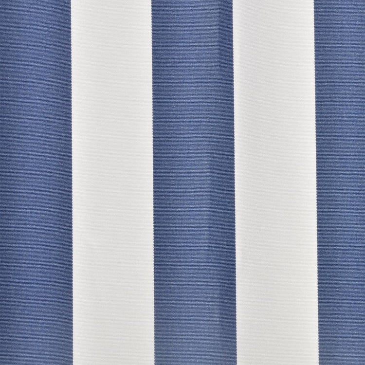 Vidaxl LaFeldoek 4x3 M Leinwand Blau und Weiß