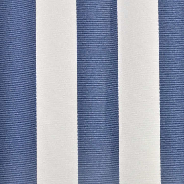 Vidaxl laifeldoek 6x3 m leinwand blau und weiß