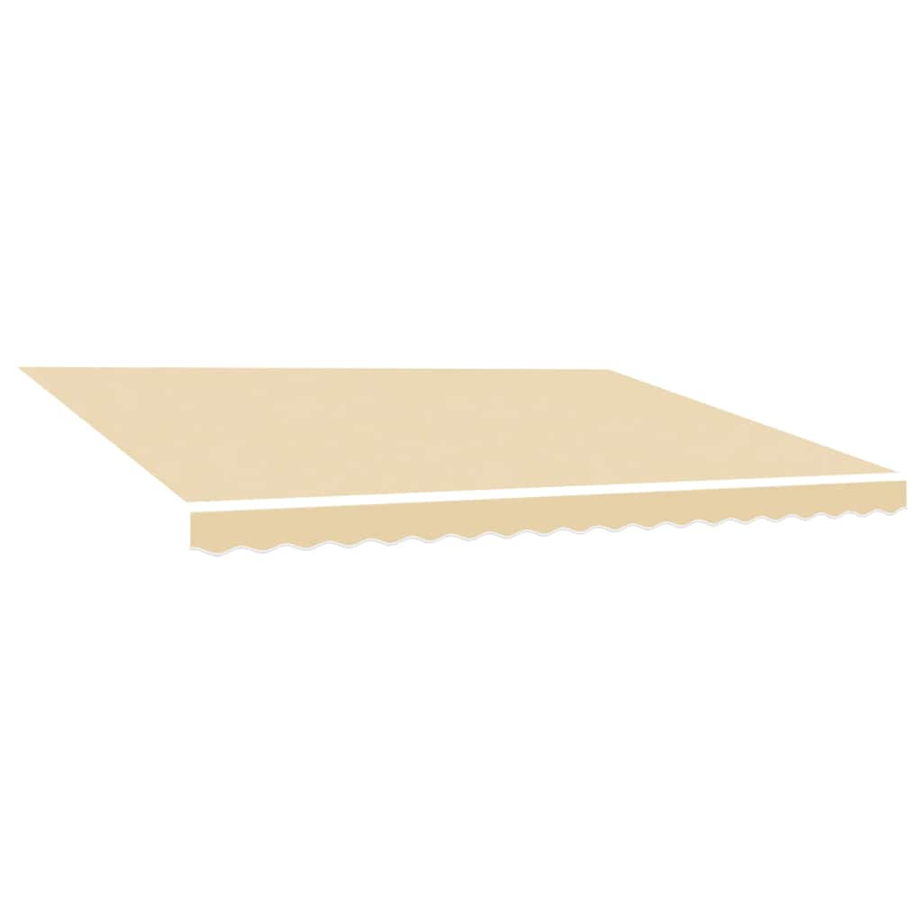 Vidaxl LaFeldoek 4x3 M Canvas -Creme