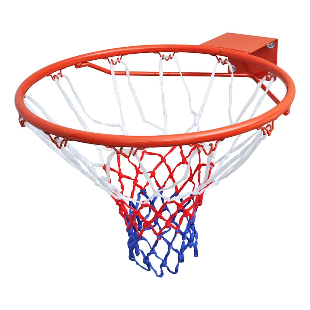 Vidaxl -Basketballring mit Netto 45 cm Orange