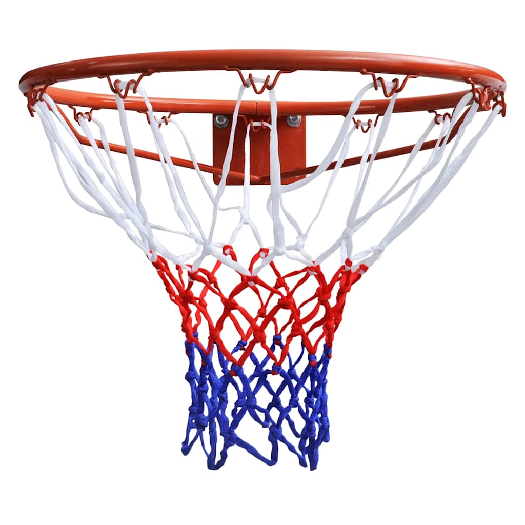 Vidaxl -Basketballring mit Netto 45 cm Orange