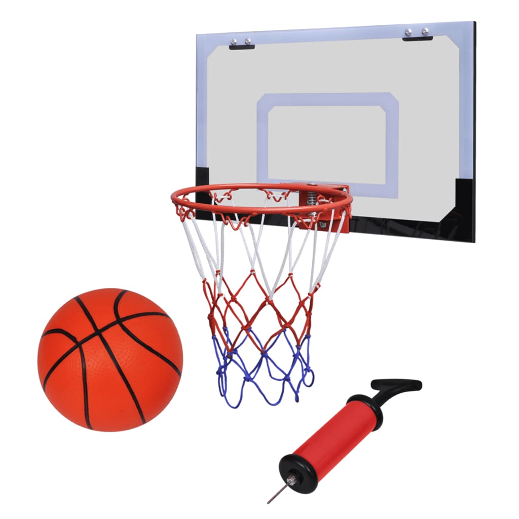 Vidaxl Mini -Basketball mit Ball und Pumpe